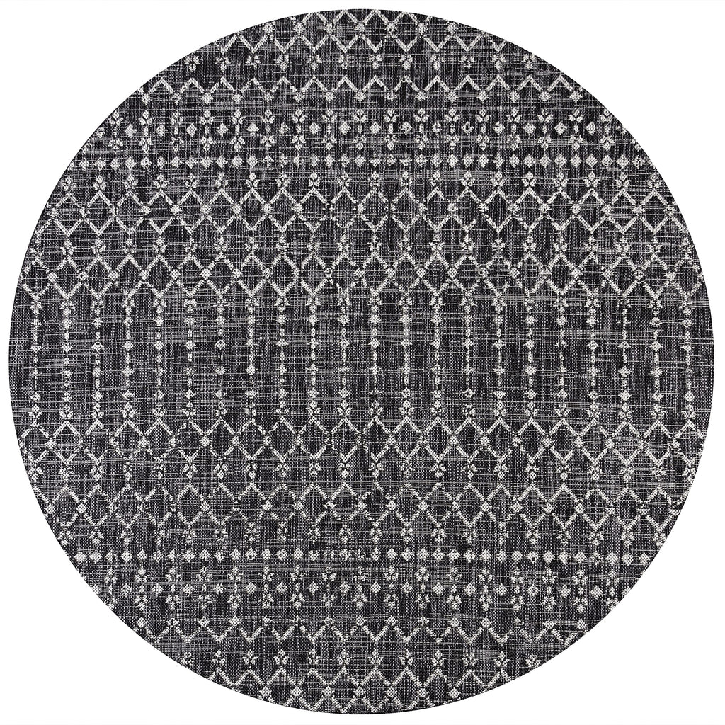 Jonathan Y Smb108F-5R Ourika Moroccan Geometric Textured Weave Indoor Outdoor Area-Rug, Bohemian, Rustic, Scandinavian Easy-Clea