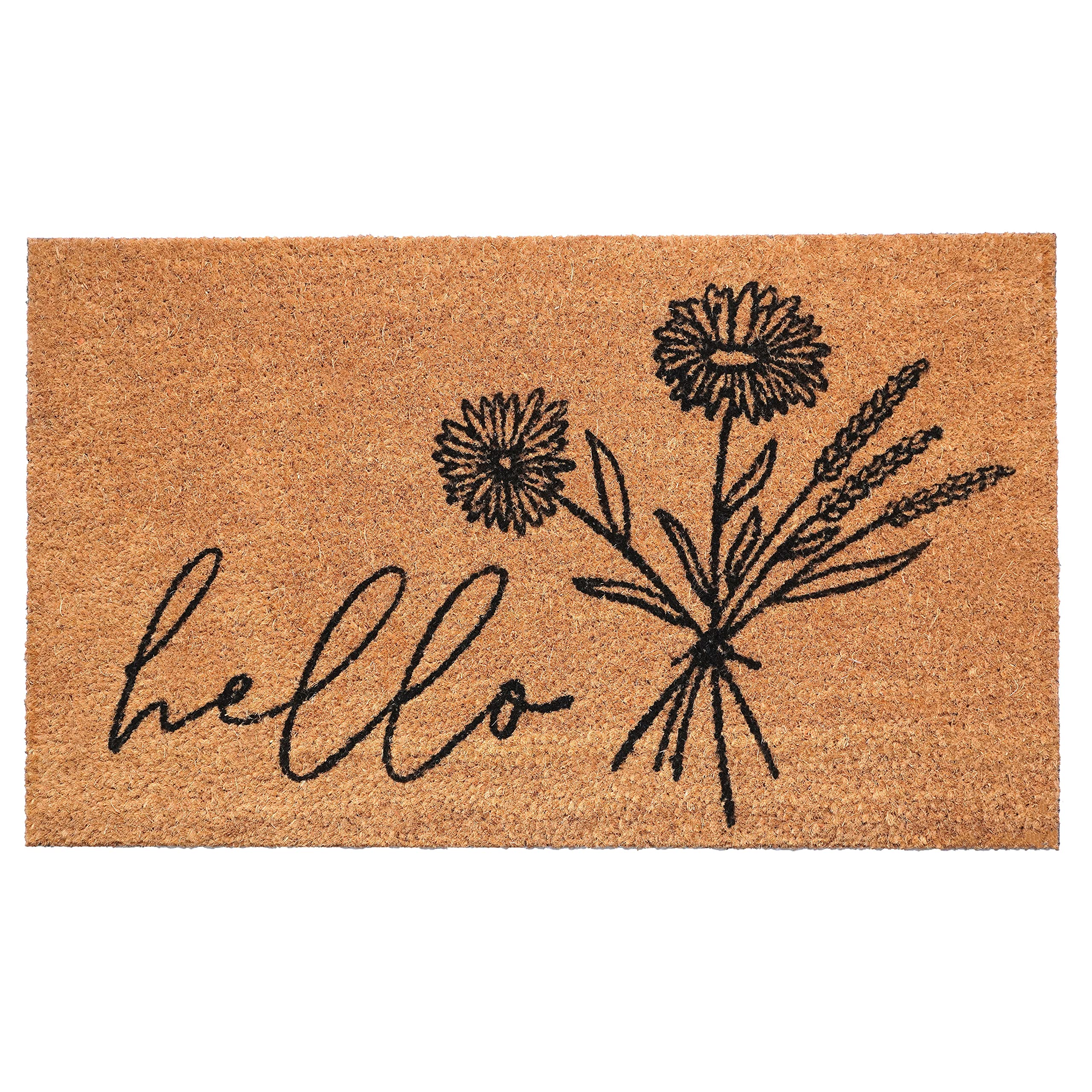 Calloway Mills 108762448 Wildflower Bouquet Doormat, 24' X 48'