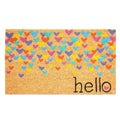 Calloway Mills Colorful Hearts Doormat 17 x 29