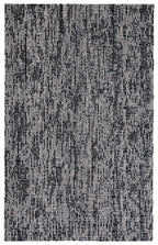 Safavieh Abstract Collection Area Rug - 8' X 10', Black & Grey, Handmade Wool, Ideal For High Traffic Areas In Living Room, Bedr