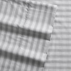 Nautica - Full Size Sheet Sets, Cotton Percale Preppy Bedding, Crisp & Cool, Lightweight & Breathable (Michael Plaid Grey, Full)