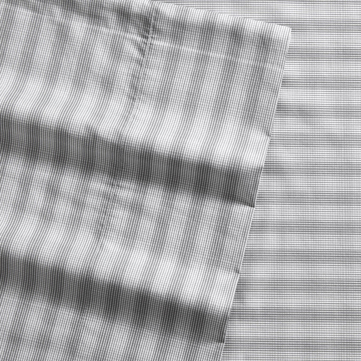 Nautica - Twin Xl Sheets, Cotton Percale Preppy Bedding Set, Dorm Room Essentials (Michael Plaid Grey, Twin Xl)