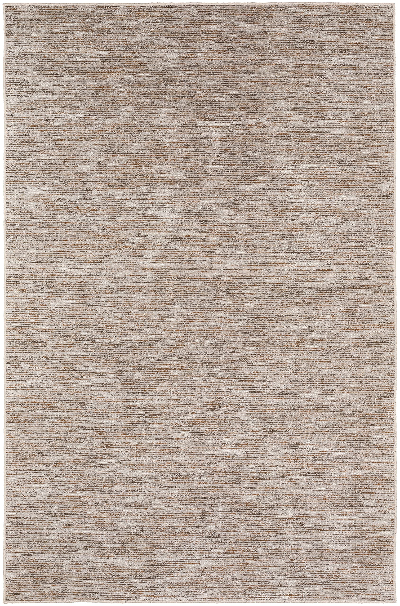 Addison Villager Active Solid Brown 3'6" X 5'6" Wool Area Rug