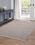 Abacasa Everest Chione Grey And Ivory Area Rug