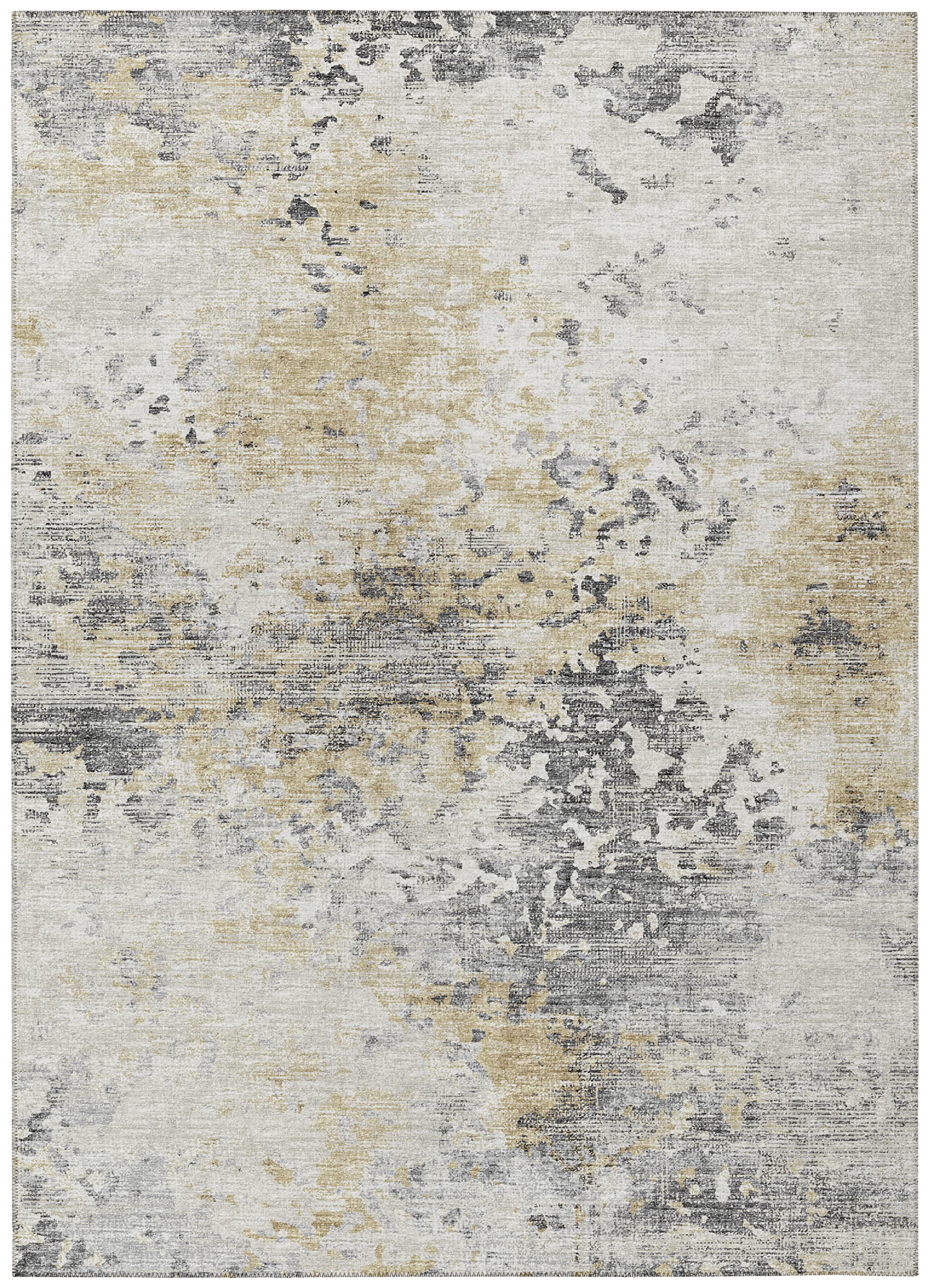 Addison Rugs Indoor/Outdoor Accord Aac35 Moody Washable 8' X 10' Indoor Outdoor Area Rug, Easy Clean, Machine Washable, Non Shedding, Bedroom, Living Room, Dining Room, Kitchen, Patio Rug