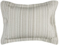 Rizzy Home | BT4011 | 20"x36" Brown/Neutral/Solid Textured King Sham