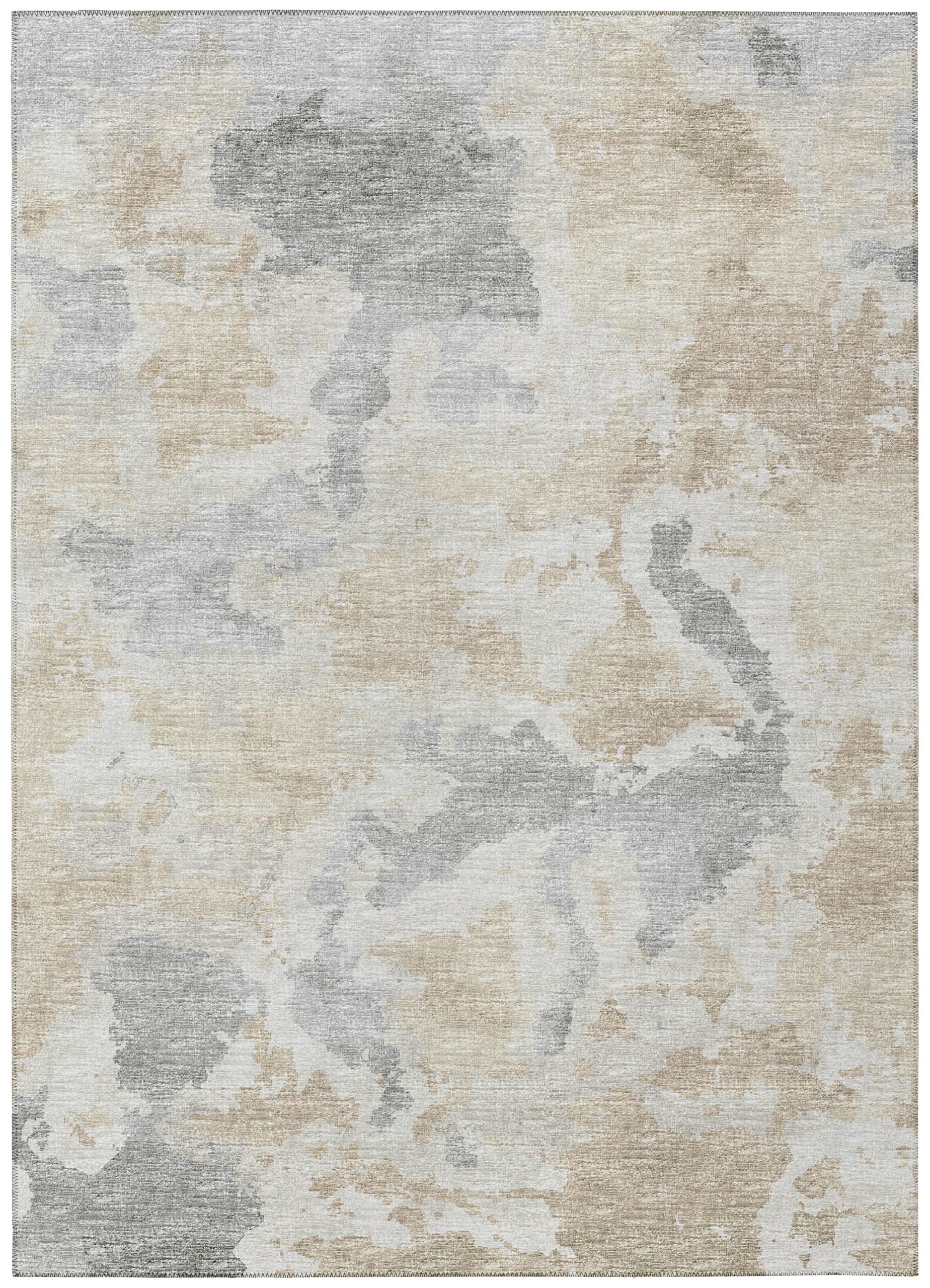 Addison Rugs Indoor/Outdoor Accord Aac32 Beige Washable 9' X 12' Indoor Outdoor Area Rug, Easy Clean, Machine Washable, Non Shedding, Bedroom, Living Room, Dining Room, Kitchen, Patio Rug