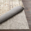Loloi Loloi-Grip Rug Pad, FPAD2 Grey, 12-0 x 15-0, .13 Thick, Gray, 1/8 inch, Reversible, Soft, Cushion, Low Profile, Hardwood