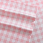 Eddie Bauer Kids - Twin Sheets, Stain Resistant Kids Bedding, Ideal For Toddler Bedding Set (Poppy Plaid Pink, Twin)