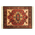 Beautiful Oriental Rug Style Mousepad, Miniature Carpet Computer Mouse Pad, Rectangular, Non-Slip, Elegant Office Accessories