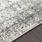 Livabliss Desta Vintage Oriental Area Rug,5'3'' X 7'3'',Charcoal