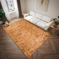 Dalyn Rugs Durango Patchwork Faux Cowhide Ss4 Spice 9' X 12' Rug