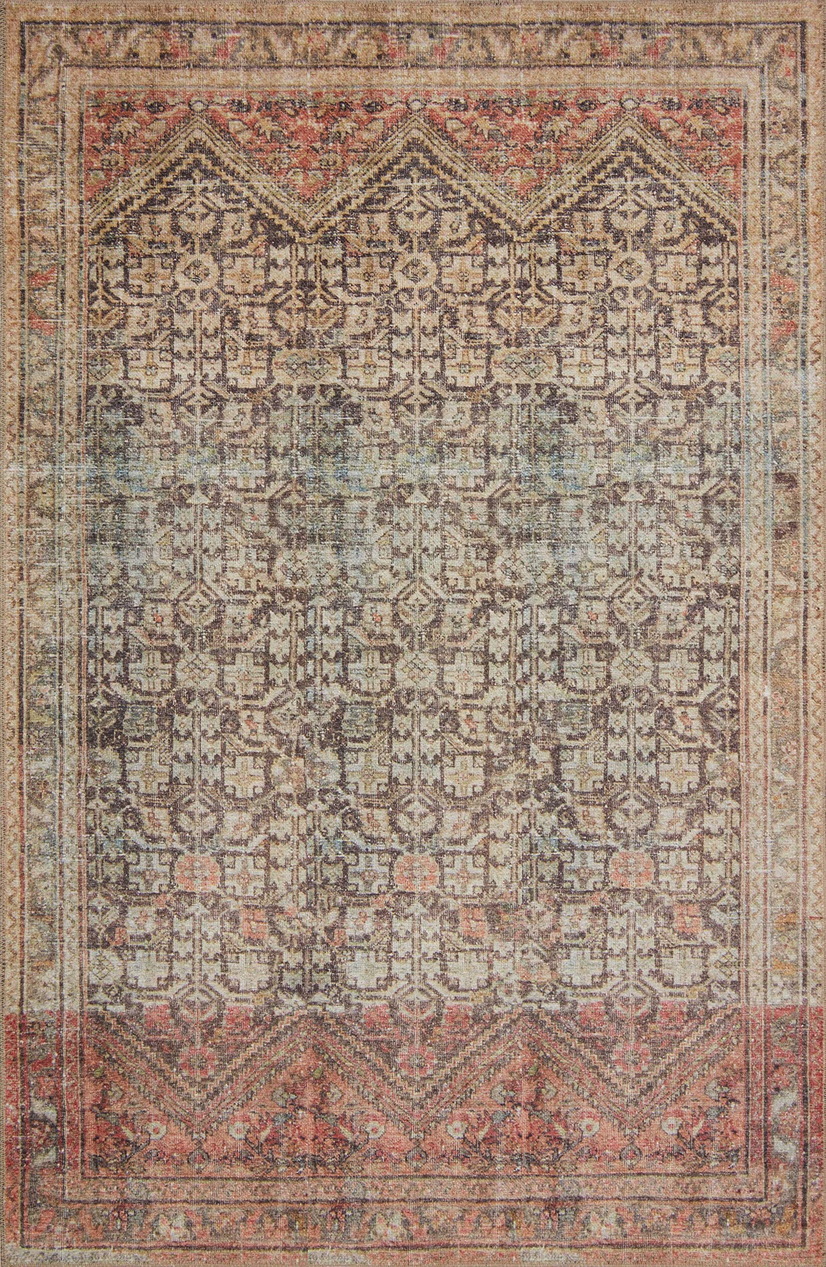 Loloi II Loren Charcoal/Multi 8-4 x 11-6 Area Rug