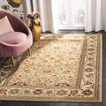 SAFAVIEH Lyndhurst Collection 33 Square Beige/Ivory LNH212D Traditional Oriental Non-Shedding Living Room Bedroom Accent Rug