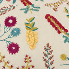Rizzy Home Floral 20" x 20" Down Pillow with Cotton Cover-Multi-ColorBrights