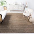 SAFAVIEH Natural Fiber Collection Area Rug - 5 x 8, Beige, Handmade Braided Woven Jute, Ideal for High Traffic Areas in Living