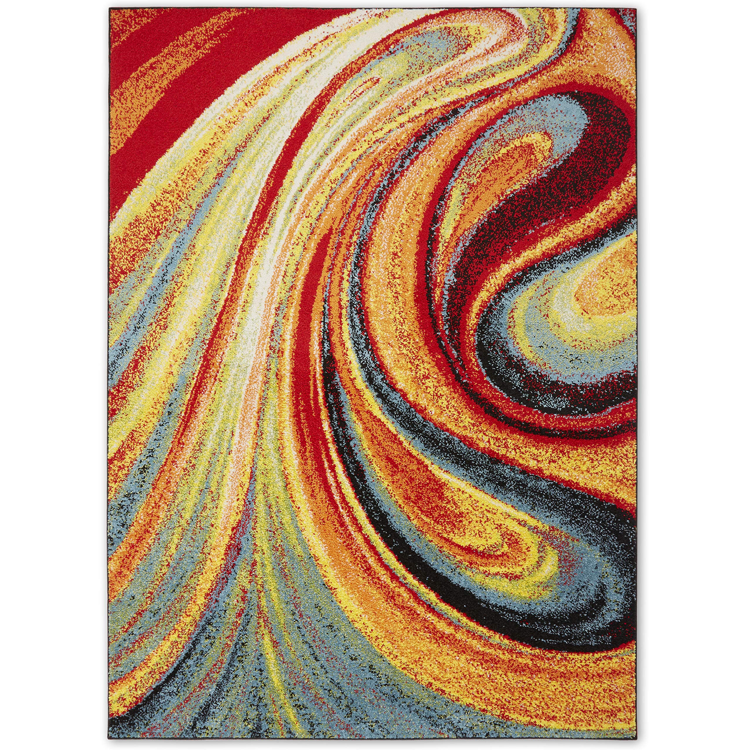 Home Dynamix Adja Modern Area Rug, Splash (5'2'' X 7'2'')