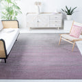 SAFAVIEH Adirondack Collection 67 Square Purple / Green ADR113V Modern Ombre Non-Shedding Living Room Bedroom Area Rug
