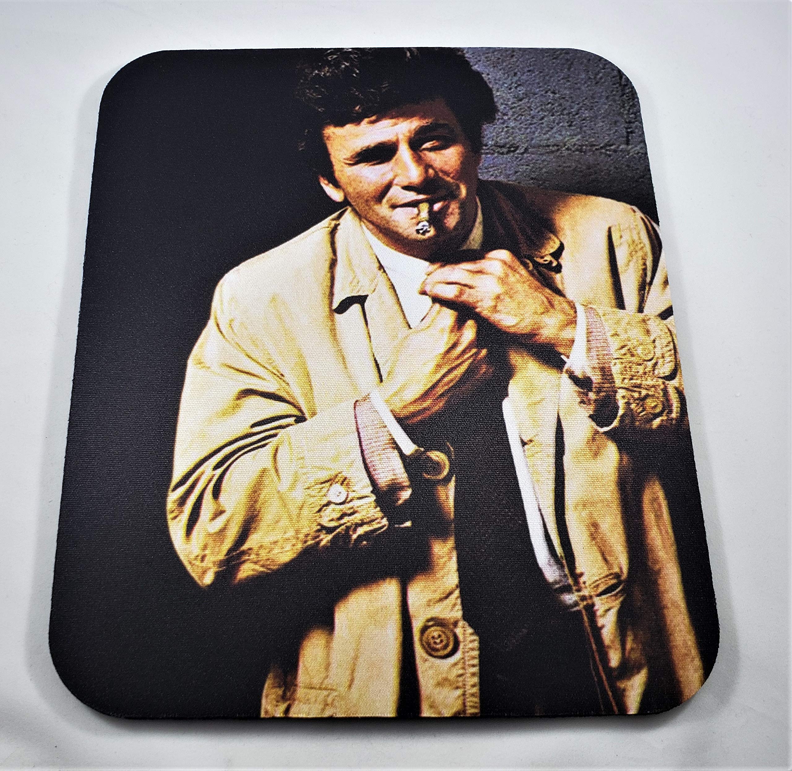 Columbo Computer Mouse Pad (1/4 Inch Thick)