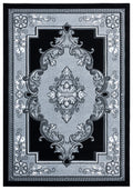 United Weavers of America Bristol Fallon Silver Runner Rug, 27 x 74