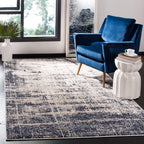 Safavieh Adirondack Collection Area Rug - 5'1'' X 7'6'', Gold & Navy, Modern Abstract Design, Non-Shedding & Easy Care, Ideal Fo
