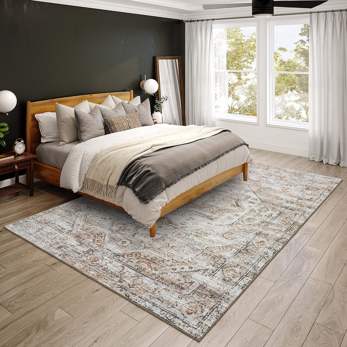 Dalyn Rugs Jericho Jc5 Tin 10' X 14' Rectangle Soft Area Rug, Easy Clean, Non Shedding, Bedroom, Entry, Living Room, Dining Room, Kitchen Rug
