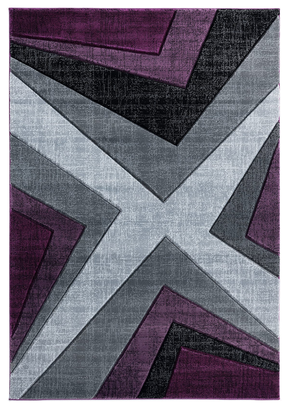 United Weavers Of America 2050 10082 912 7 Ft. 10 In. X 10 Ft. 6 In. Bristol Zine Plum Rectangle Area Rug