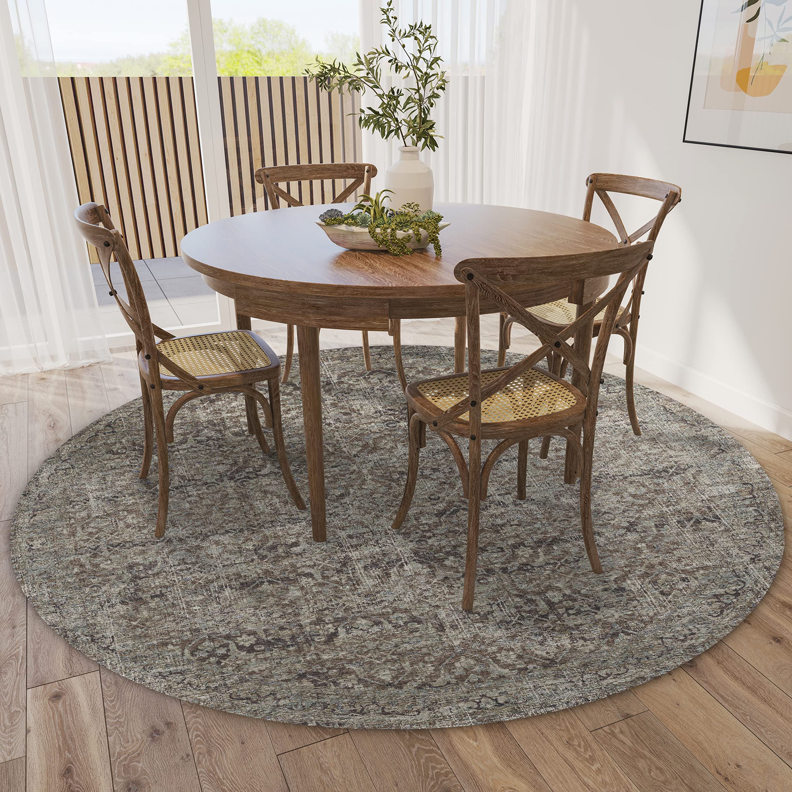 Dalyn Rugs Jericho Jc10 Mushroom 4' X 4'