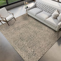 Dalyn Rugs Brisbane Br3 Geometric Chain Links Mink 3' X 5'