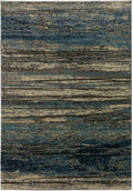 Addison Rugs Atlas Area Rug, 5'3" X 7'7", Blue