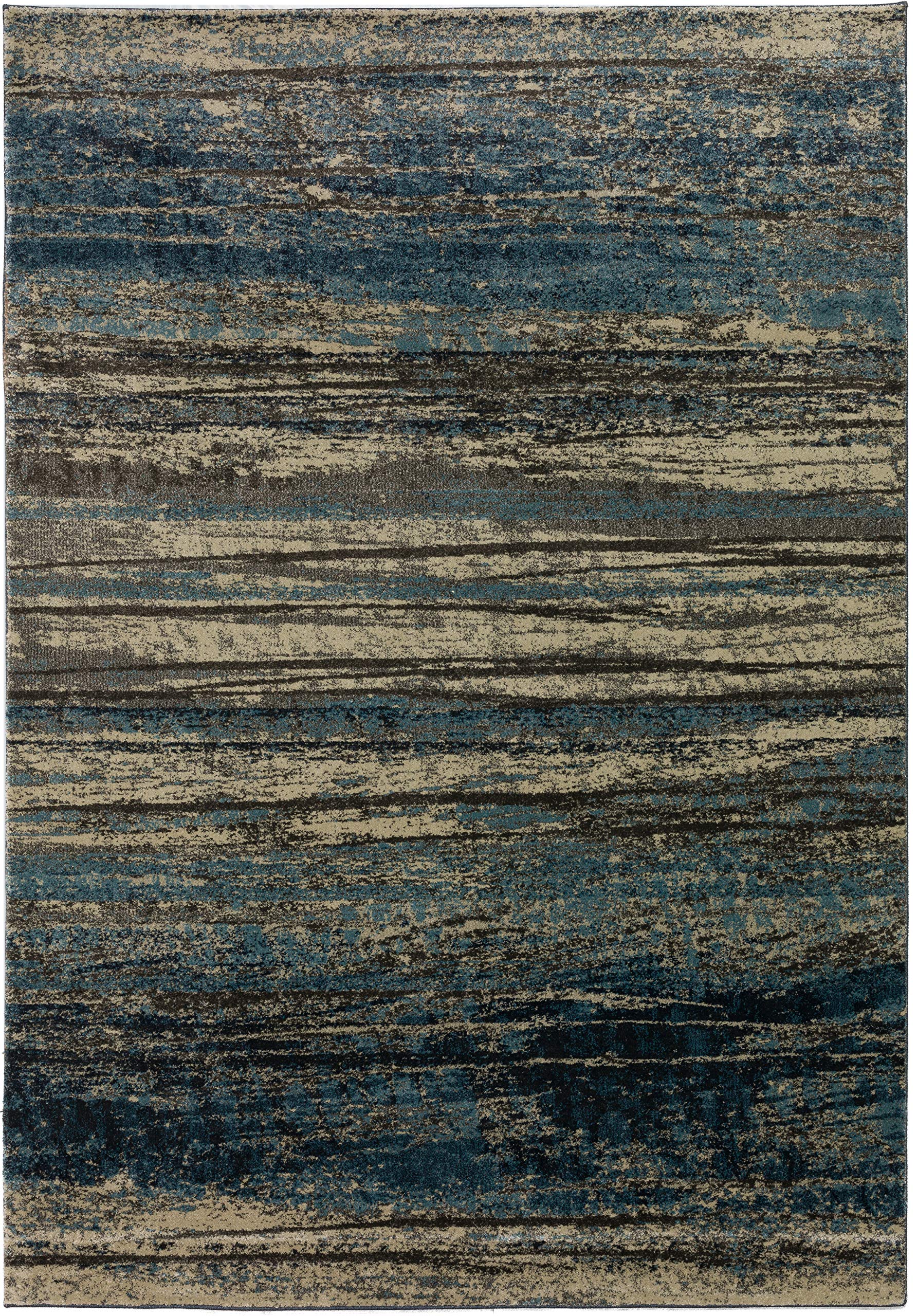 Addison Rugs Atlas Area Rug, 5'3" X 7'7", Blue