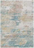 Addison Rugs Indoor/Outdoor Accord Aac34 Teal Washable 9' X 12' Indoor Outdoor Area Rug, Easy Clean, Machine Washable, Non Shedding, Bedroom, Living Room, Dining Room, Kitchen, Patio Rug