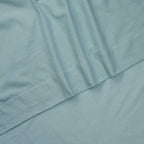 Comfort Spaces Cotton Flannel Breathable Warm Deep Pocket Sheets With Pillow Case Bedding, Twin, Solid Aqua, 3 Piece