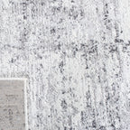 Safavieh Amelia Collection Area Rug - 10' Round, Ivory & Grey, Modern Abstract Design, Non-Shedding & Easy Care, Ideal For High