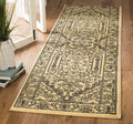 SAFAVIEH Adirondack Collection Runner Rug - 26 x 10, Gold & Black, Oriental Medallion Design, Non-Shedding & Easy Care, Ideal 