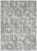 Addison Rugs Eleanor Aer31 Gray 3' X 5' Indoor Outdoor Area Rug, Easy Clean, Machine Washable, Non Shedding, Bedroom, Living Room, Dining Room, Kitchen, Patio Rug