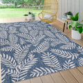 Jonathan Y Smb119B-9 Nevis Palm Frond Indoor Outdoor Area-Rug Coastal Floral Easy-Cleaning Bedroom Kitchen Backyard Patio Non Sh