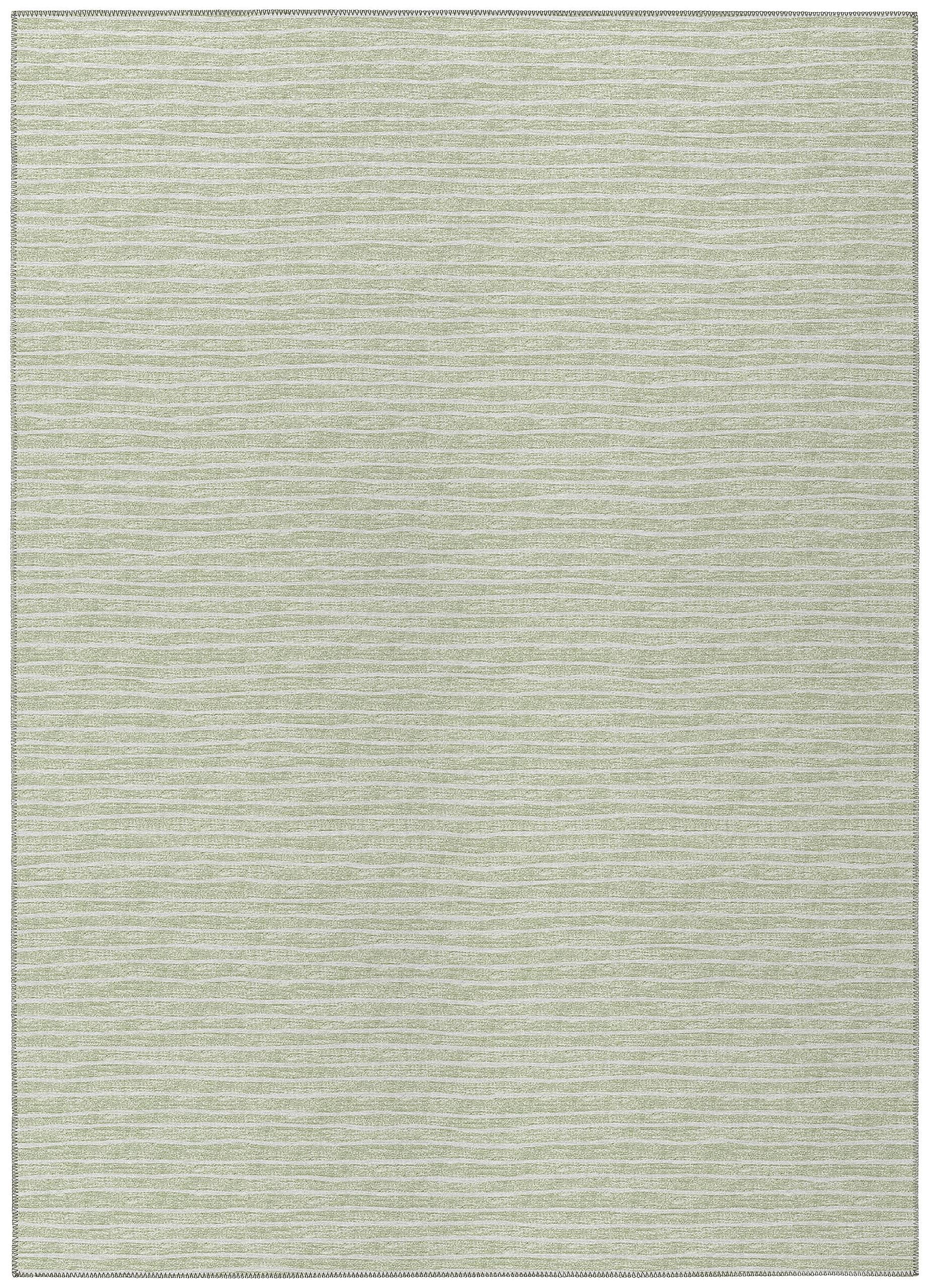Dalyn Rugs Laidley La1 Green 10' X 14' Indoor Outdoor Area Rug, Easy Clean, Machine Washable, Non Shedding, Bedroom, Living Room, Dining Room, Kitchen, Patio Rug