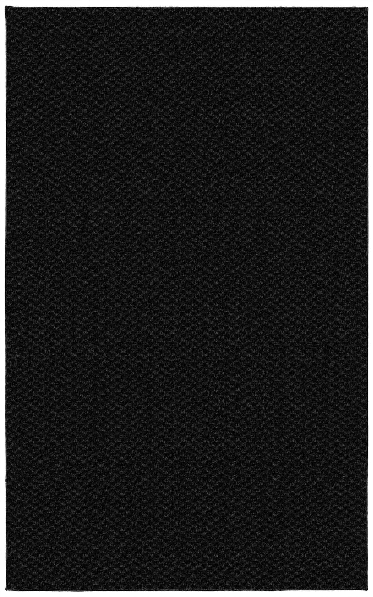 Garland Rug Medallion Area Rug, 9-Feet by 12-Feet, Black