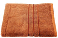 Bombay Dyeing Flora Large Size Bath Towel (Rust Brown)