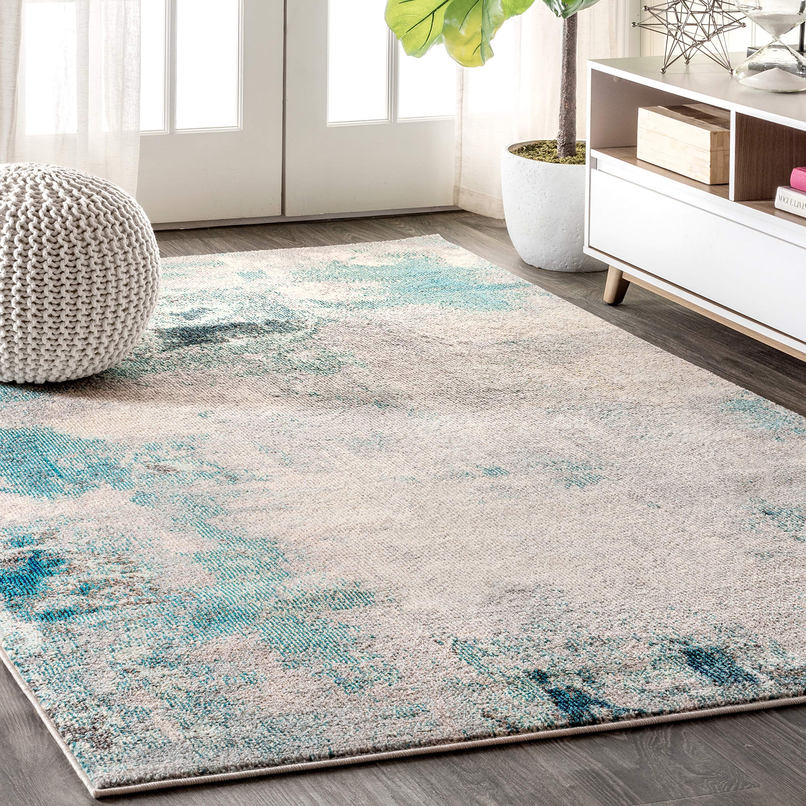 JONATHAN Y CTP104A-4 Contemporary POP Modern Abstract Vintage Indoor Area -Rug, Transitional, Bohemian Easy -Cleaning,Bedroom,Ki