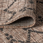 Jonathan Y Smb108D-210 Ourika Moroccan Geometric Textured Weave Indoor Outdoor Area Rug, Bohemian, Rustic, Scandinavian Easy Cle