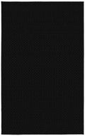 Garland Rug Medallion Black 6 x 9 Skid Resistant Area Rug