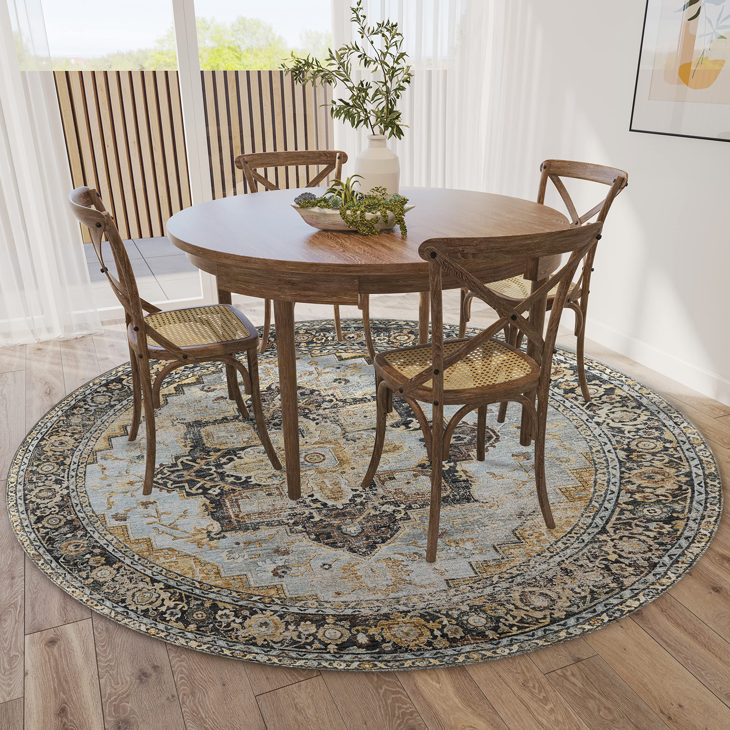 Jericho Jc2 Pewter 8' X 8'