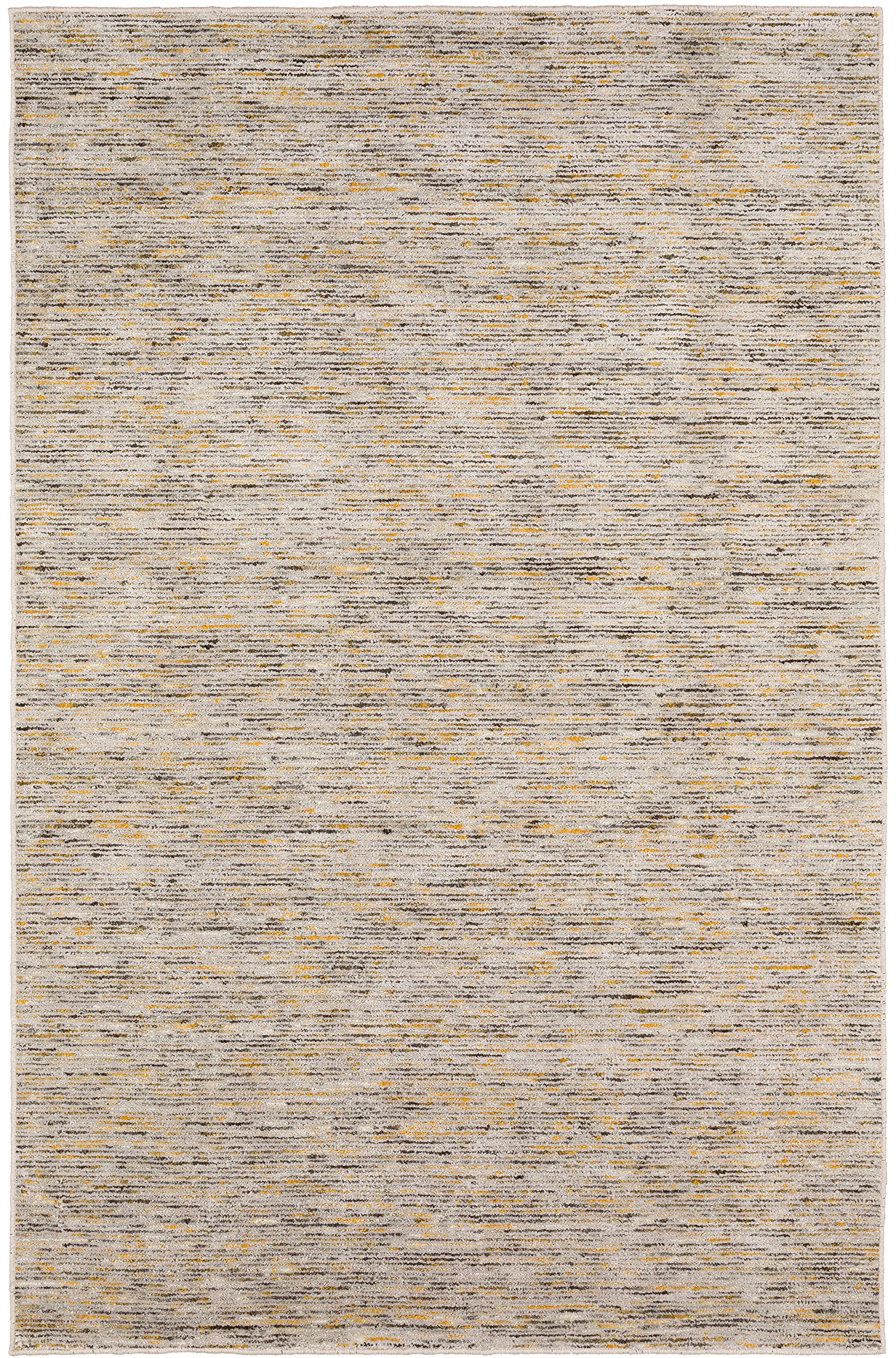 Addison Villager Active Solid Gold 8' X 10' Wool Area Rug