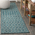 Jonathan Y Smb108C-210 Ourika Moroccan Geometric Textured Weave Indoor Outdoor Area-Rug, Bohemian, Rustic, Scandinavian Easy-Cle