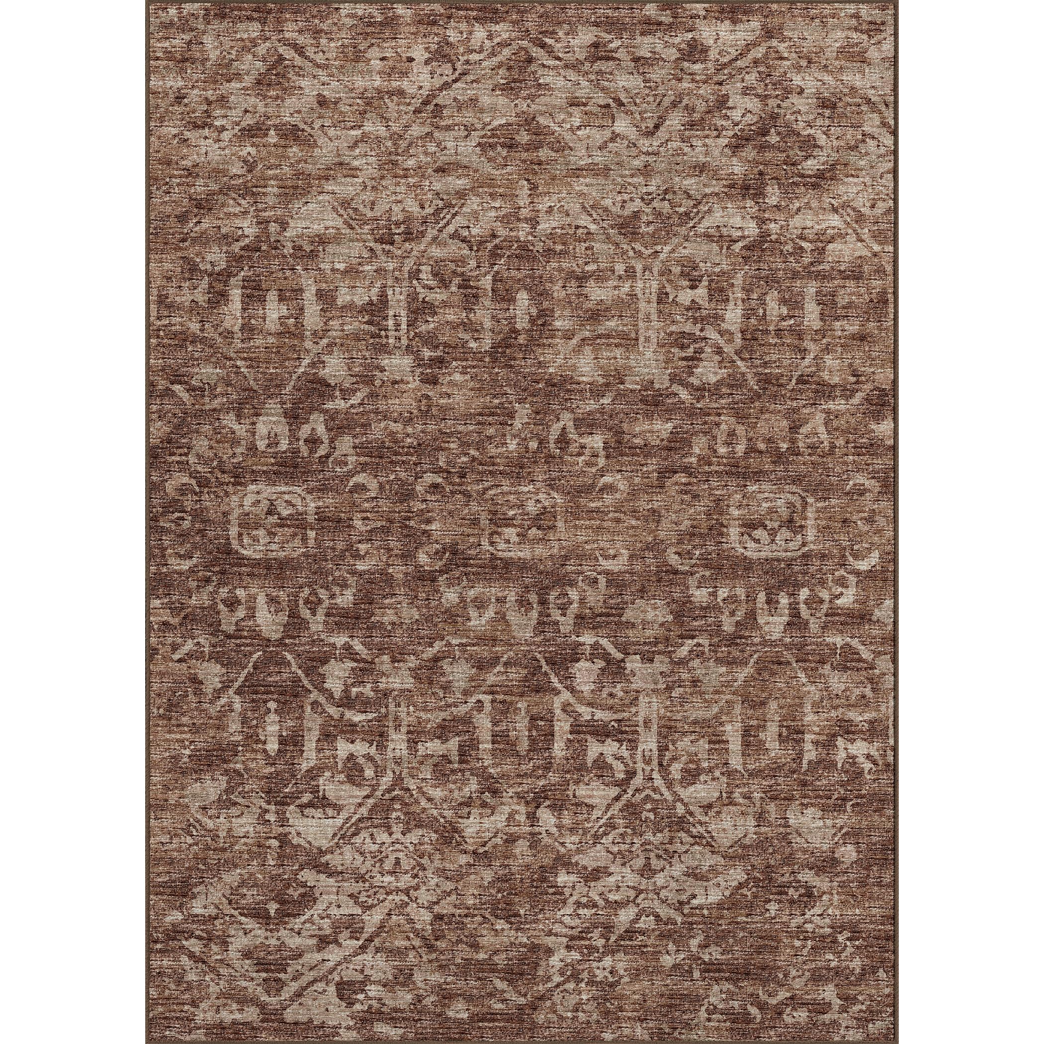 Aberdeen Ab1 Brown 5' X 7'6" Rug