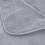 Polyte Microfiber Quick Dry Lint Free Bath Towel, 57 X 30 In, Pack Of 4 (Gray)