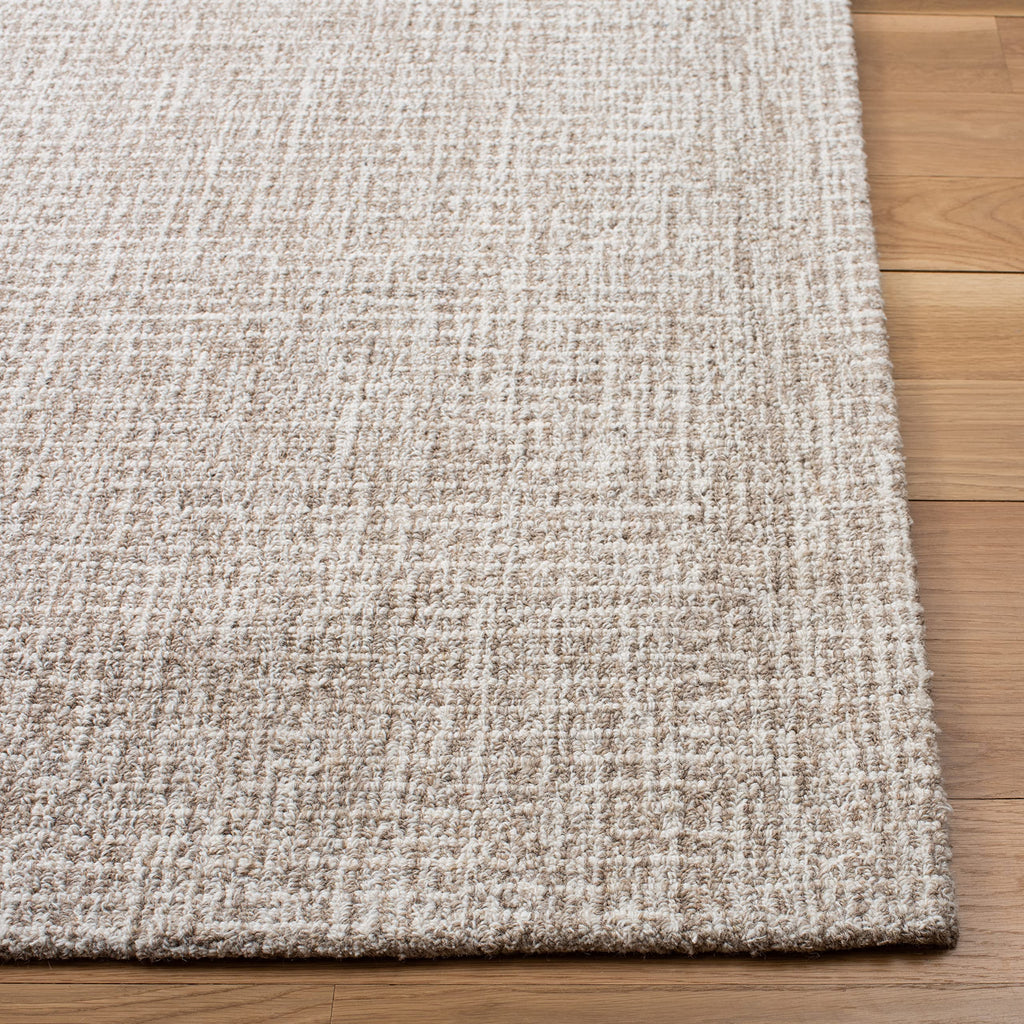 Safavieh Abstract Collection Accent Rug - 2' X 3', Ivory & Grey, Handmade Wool, Ideal For High Traffic Areas In Entryway, Living