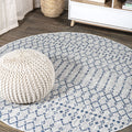 Jonathan Y Smb108A-9R Ourika Moroccan Geometric Textured Weave Indoor/Outdoor Area Rug, Bohemian, Scandinavian For Bedroom, Kitc